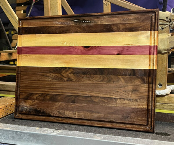 Breadboard-6Stripe1 Brisket Board # 03
