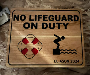 Swimming Pool Sign